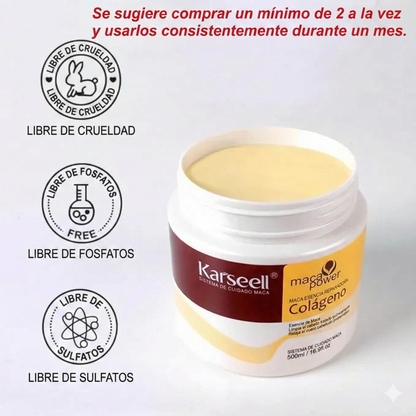 🌿🌟 ¡2 Mascarilla Capilar Karsell por el precio 1 !