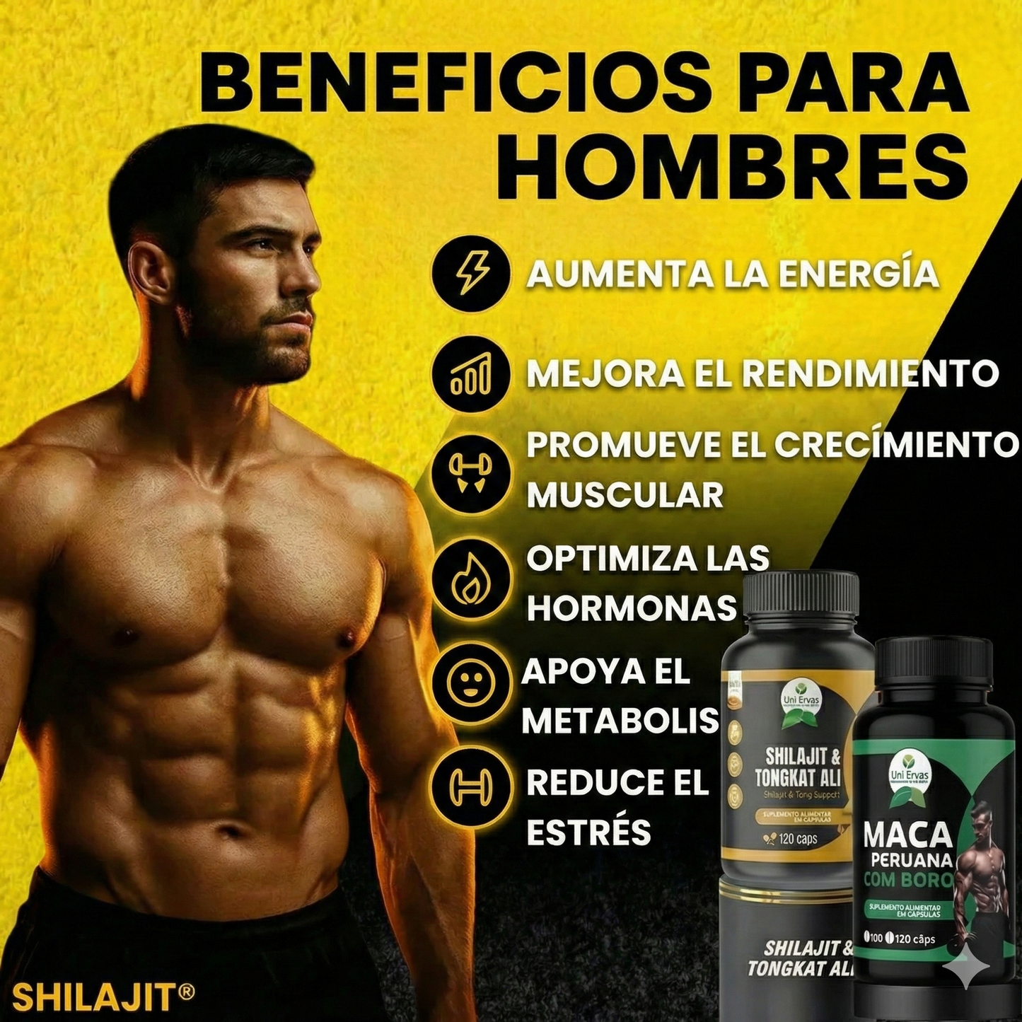 Combo Shilajit y Maca Peruano