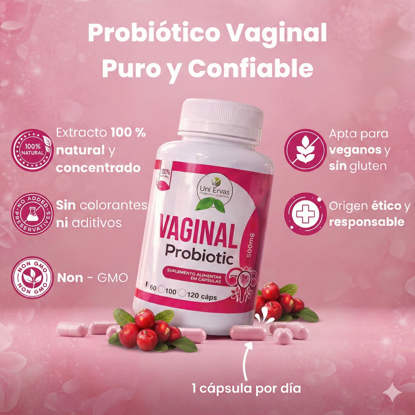 Uniervas™ Probiotico Vaginal